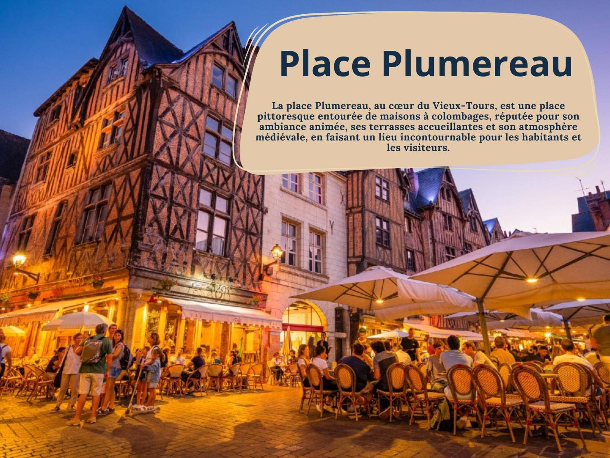 L'Oeillet - Place Plumereau ตูร์ ภายนอก รูปภาพ